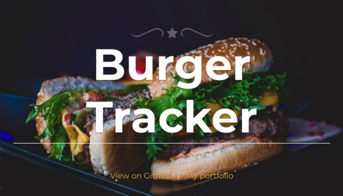 Burger Tracker image cap